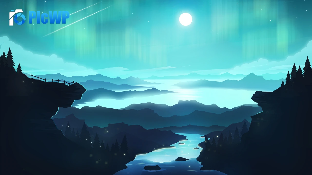 Moon River 4K PC Wallpaper