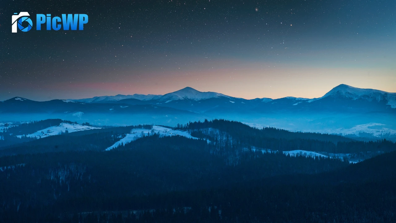 Evening Foggy 4K PC Wallpaper
