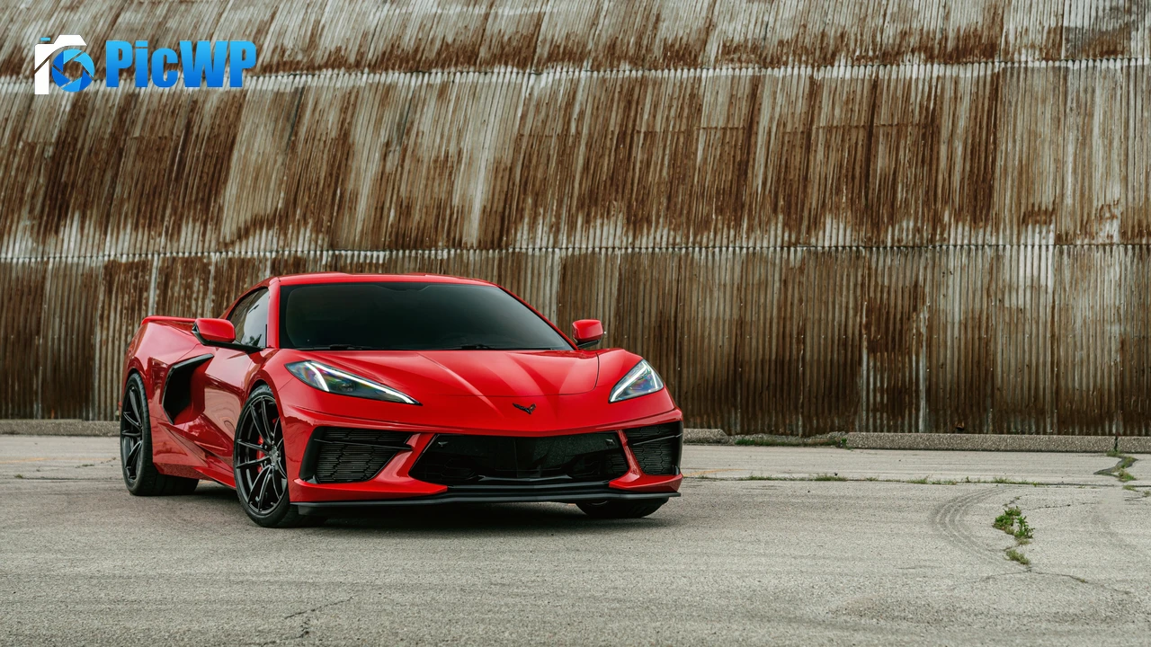 Chevrolet Corvette Red cars 4K PC Wallpaper