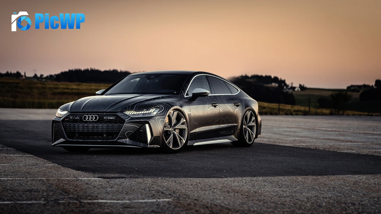Audi RS 7 Sportback Black Box-Richter 4K PC Wallpaper