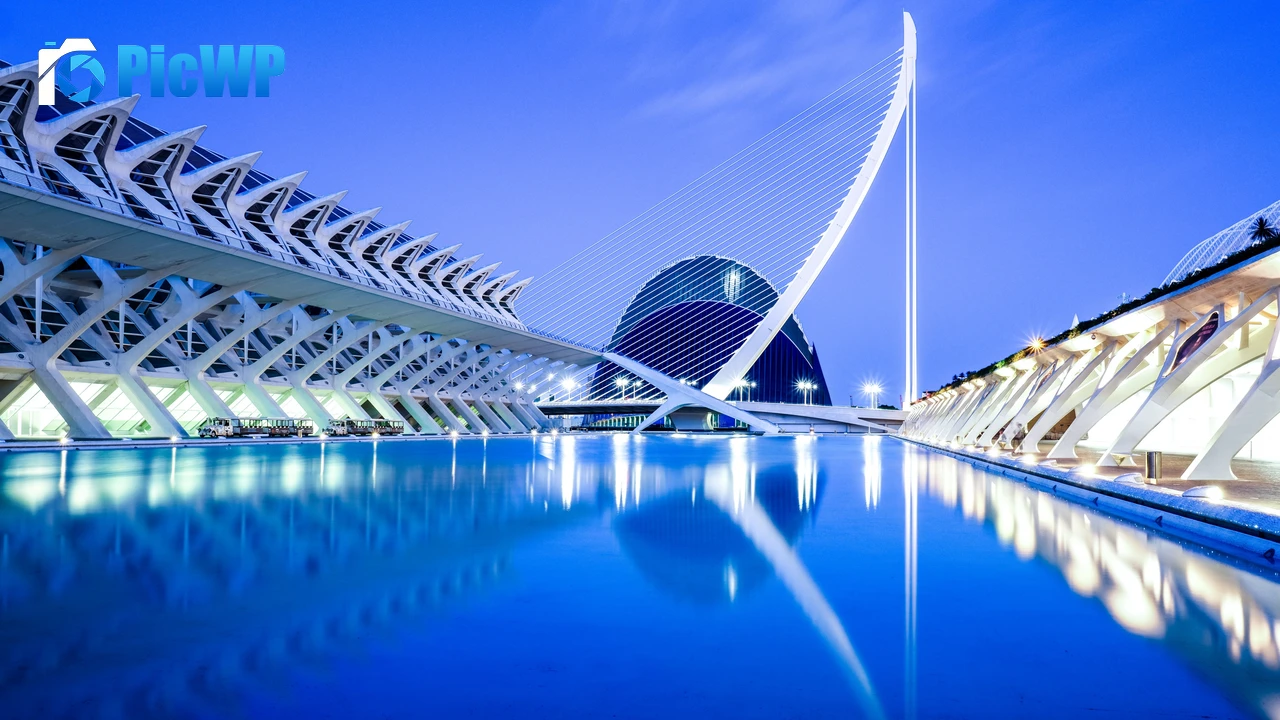 City of Arts and Sciences 4K PC Wallpaper