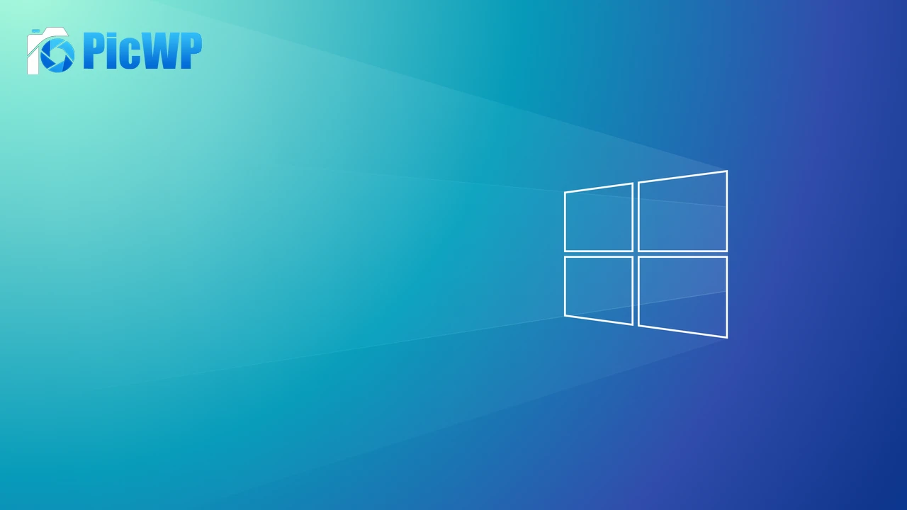 Windows 10 Gradient background 4K PC Wallpaper