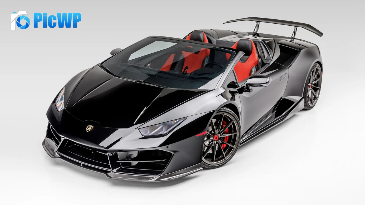 Lamborghini Huracan Spyder 4K PC Wallpaper