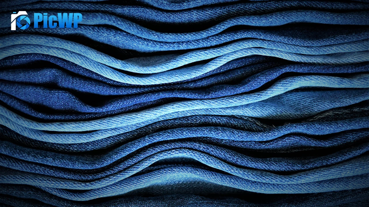 Blue Jeans Texture 4K PC Wallpaper