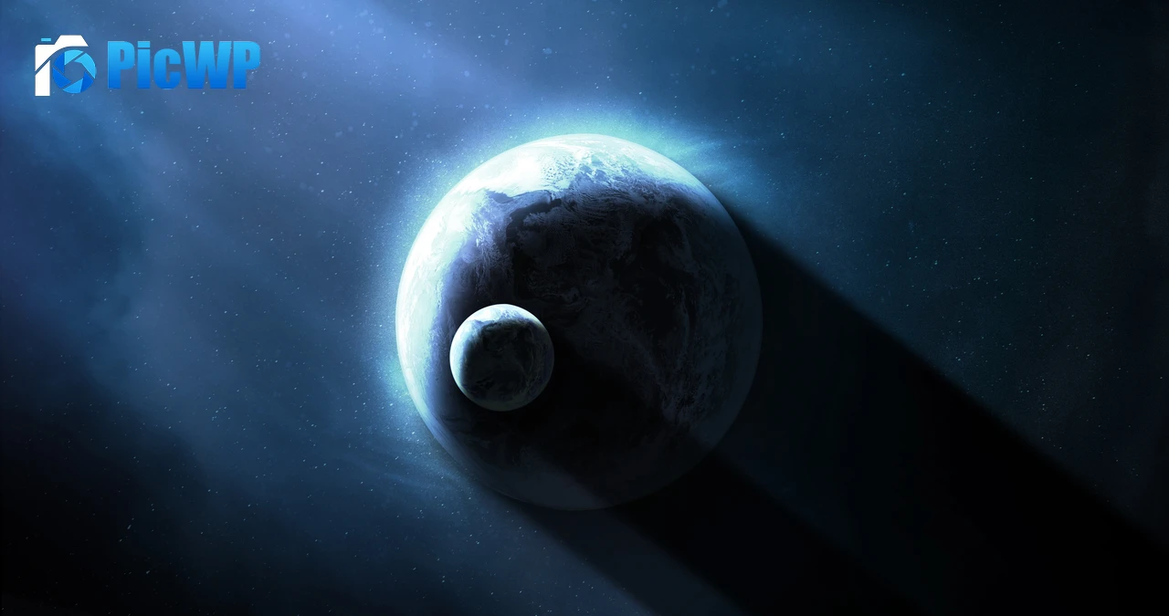 Planets Astronomy 5K PC Wallpaper