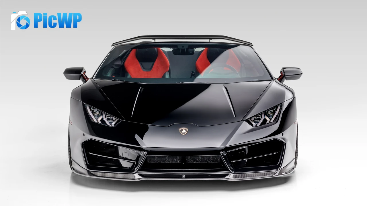 Lamborghini Huracan Spyder Vorsteiner 4K PC Wallpaper