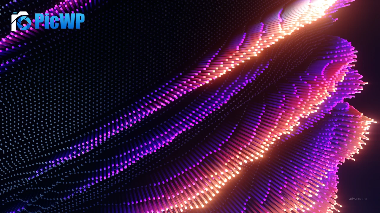 Rays Colorful 4K PC Wallpaper