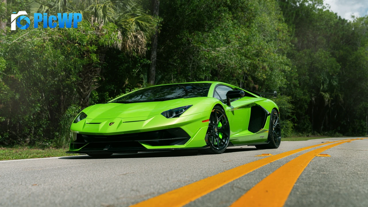 Lamborghini Aventador SVJ 4K PC Wallpaper