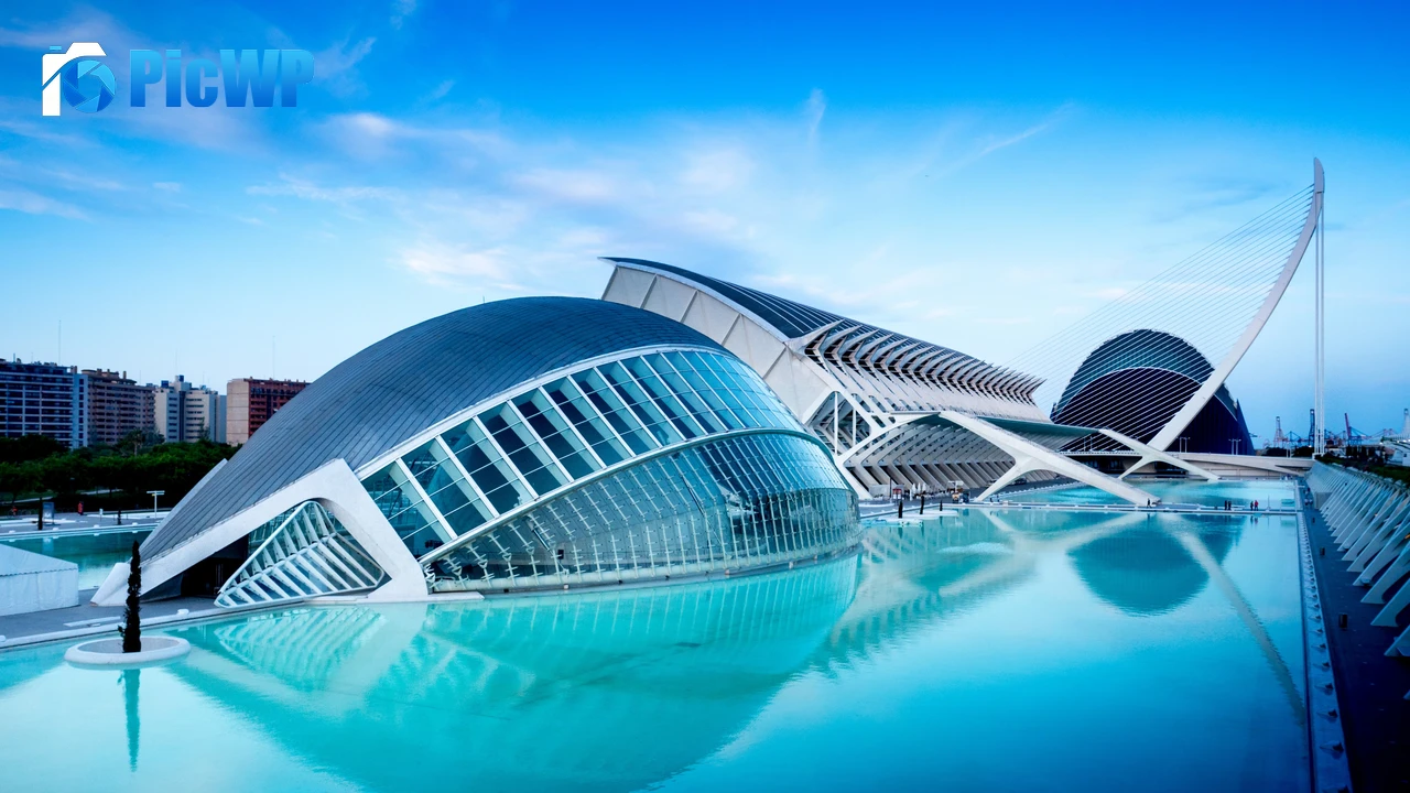 City of Arts and Sciences Valencia 4K PC Wallpaper