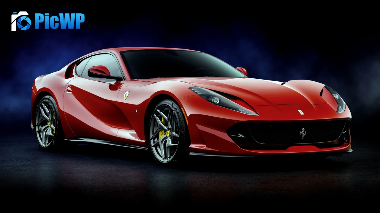 Ferrari 812 Superfast Sports cars 4K PC Wallpaper