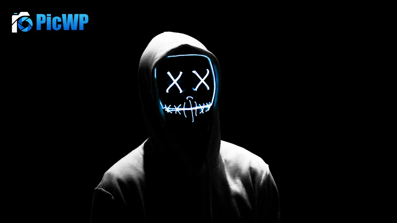 LED mask AMOLED 4K PC Wallpaper