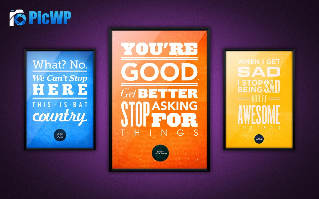 Popular quotes Movie quotes 3K PC Wallpaper