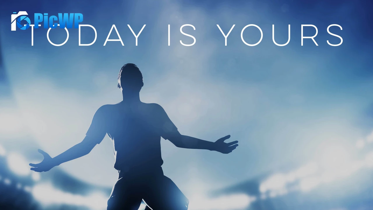 Today is Yours Inspirational quotes 4K PC Wallpaper