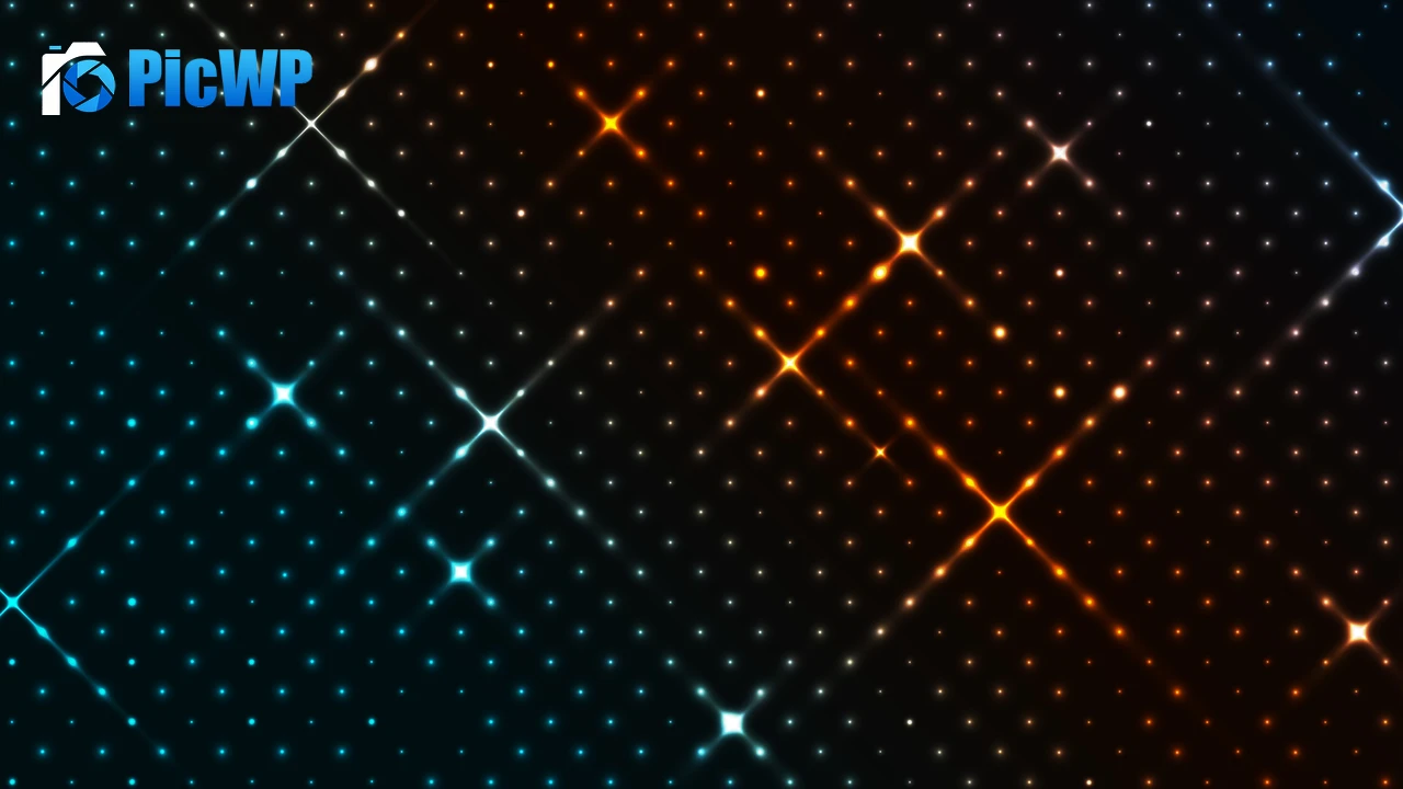 Pattern Glowing 4K PC Wallpaper