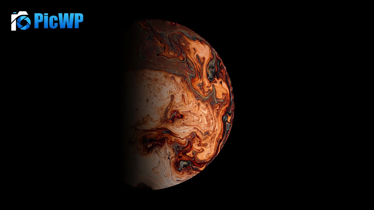 Brown Planet 4K PC Wallpaper