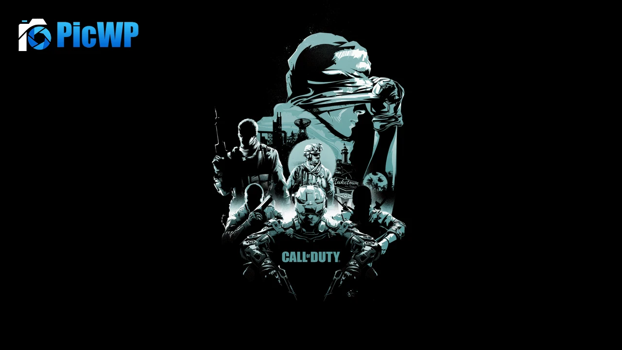 Call of Duty AMOLED 4K PC Wallpaper