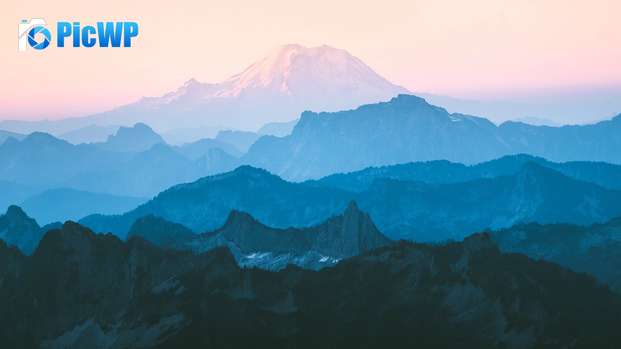 Cascade Range Mountain range 4K PC Wallpaper