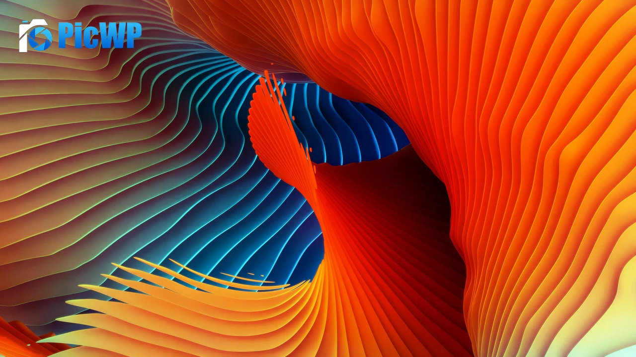 Spectrum Spiral 3K PC Wallpaper