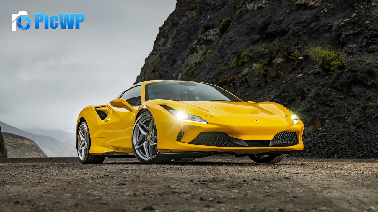 Ferrari F8 Spider Supercars 4K PC Wallpaper