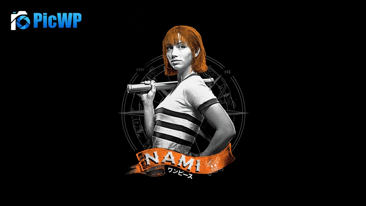 Emily Rudd as Nami One Piece 4K PC Wallpaper
