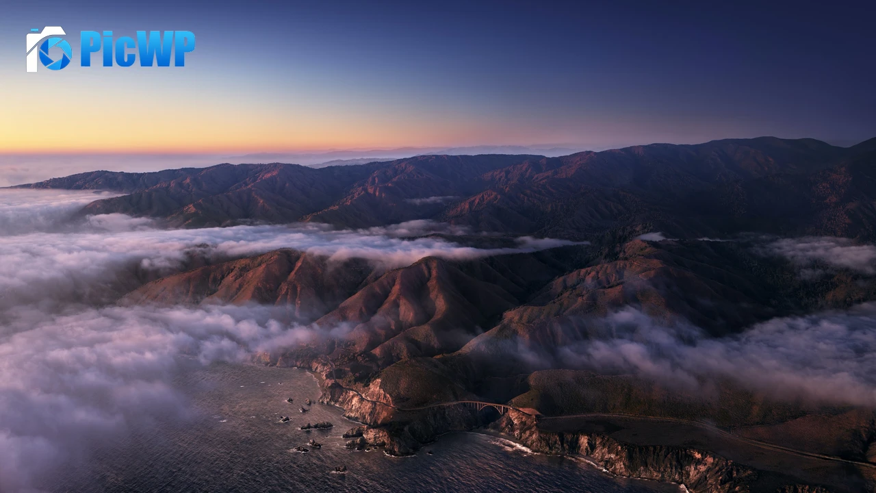 Big Sur Sunrise 4K PC Wallpaper