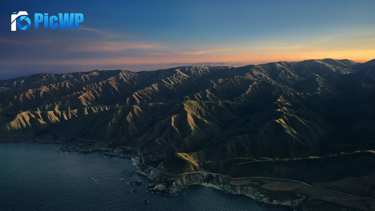 Big Sur Dawn 4K PC Wallpaper