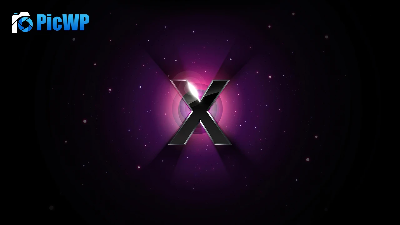 Mac OS X Dark background 4K PC Wallpaper