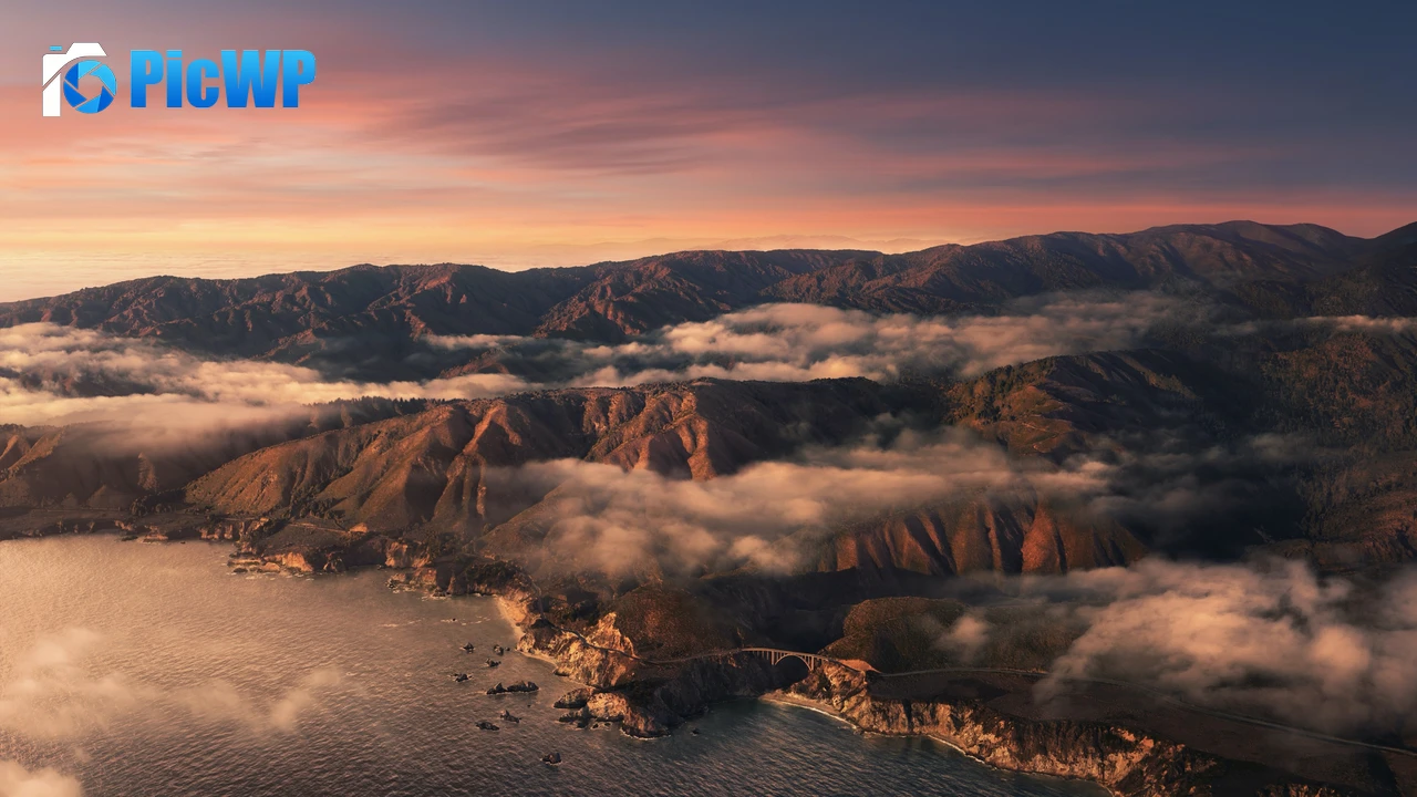 Big Sur Sunset 4K PC Wallpaper