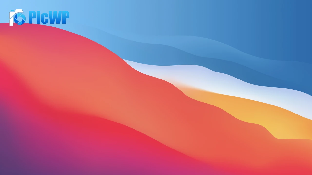 macOS Big Sur Colorful 4K PC Wallpaper