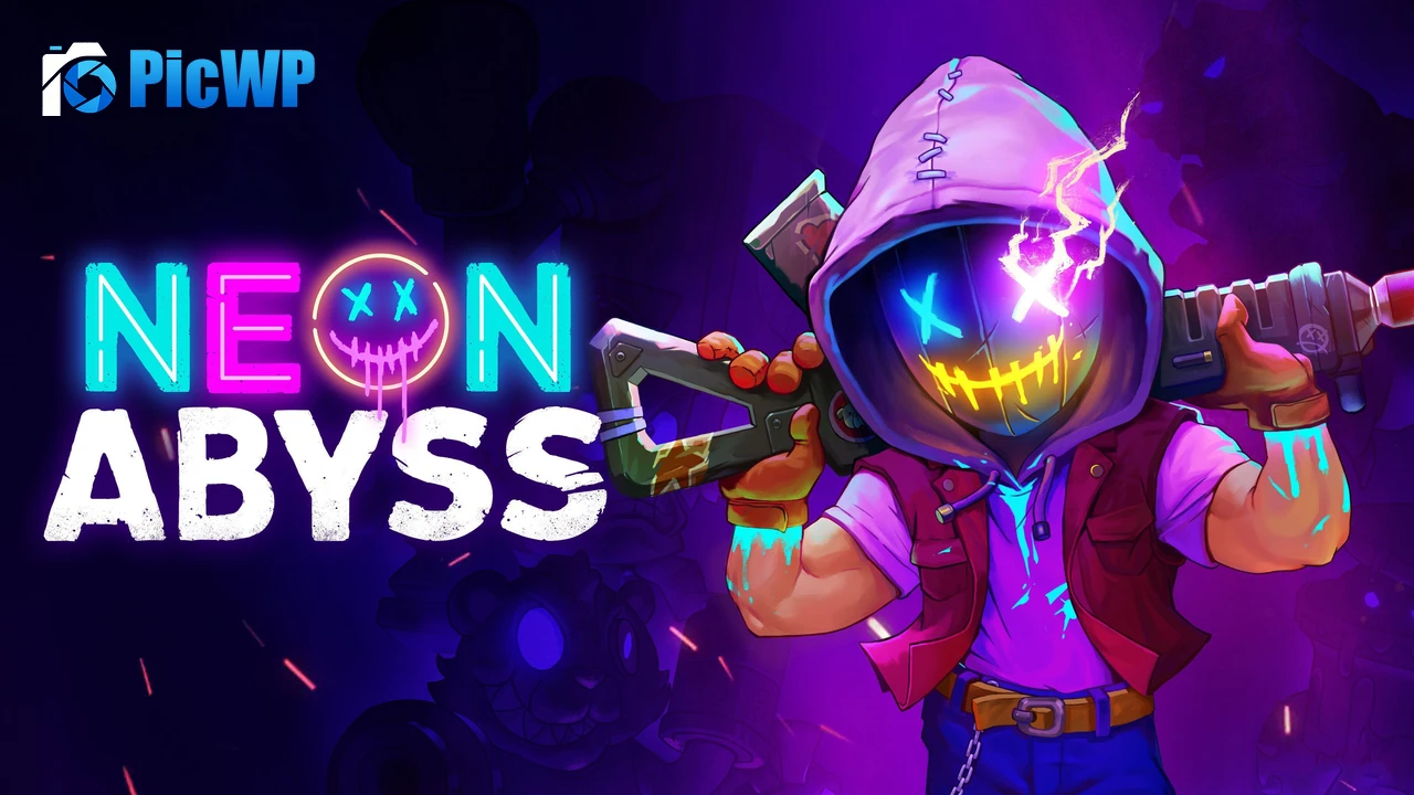 Neon Abyss PlayStation 4 4K PC Wallpaper