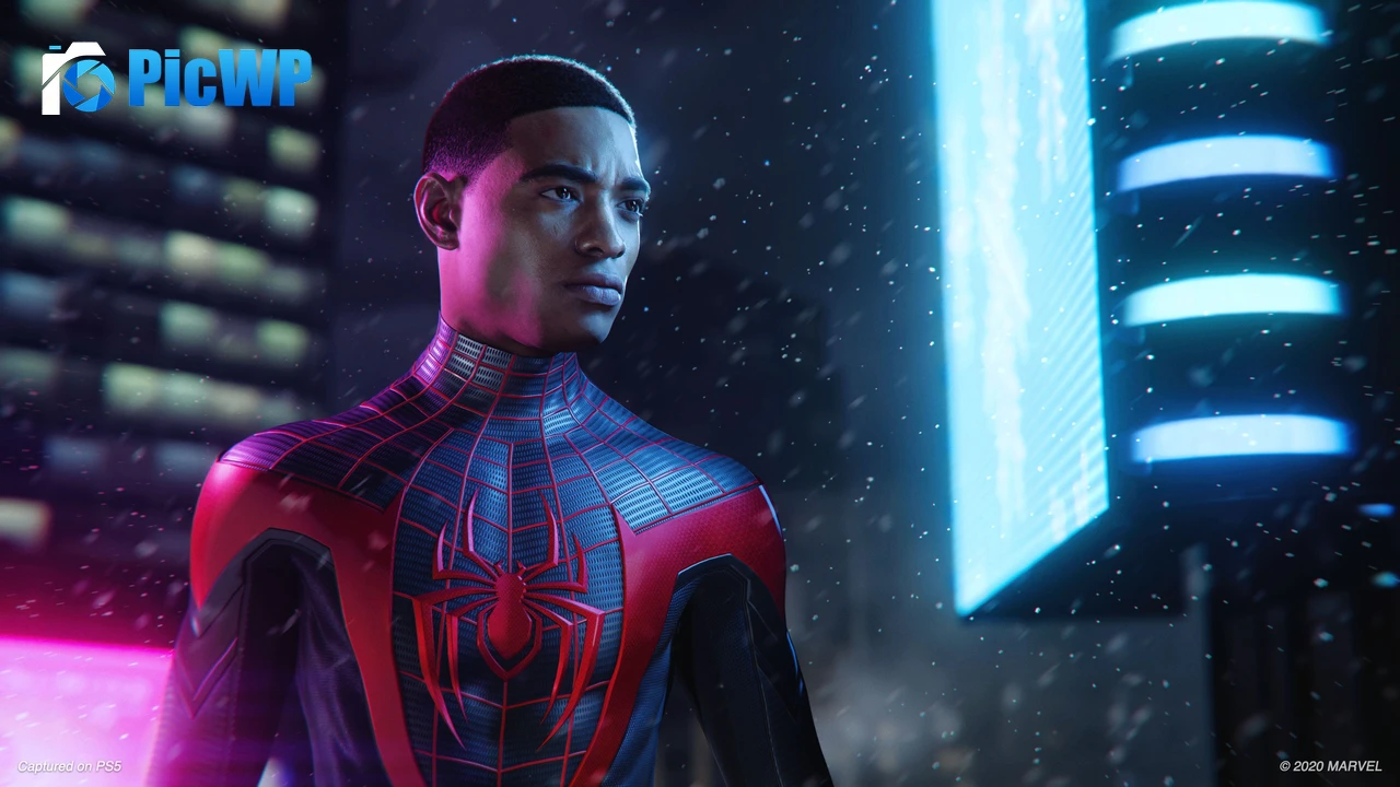 Miles Morales Unmasked Suit in Spider-Man: Miles Morales 4K PC Wallpaper