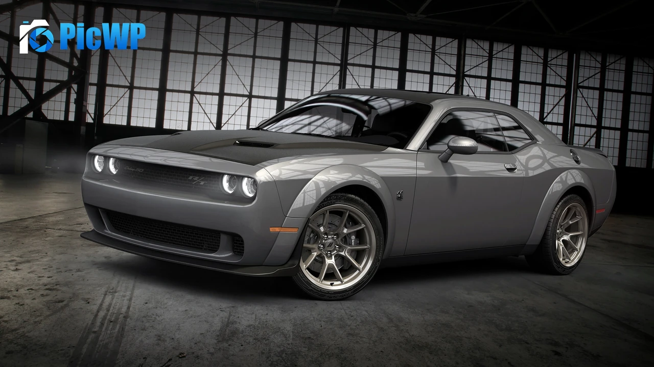 Dodge Challenger RT Scat Pack 50th Anniversary 4K PC Wallpaper