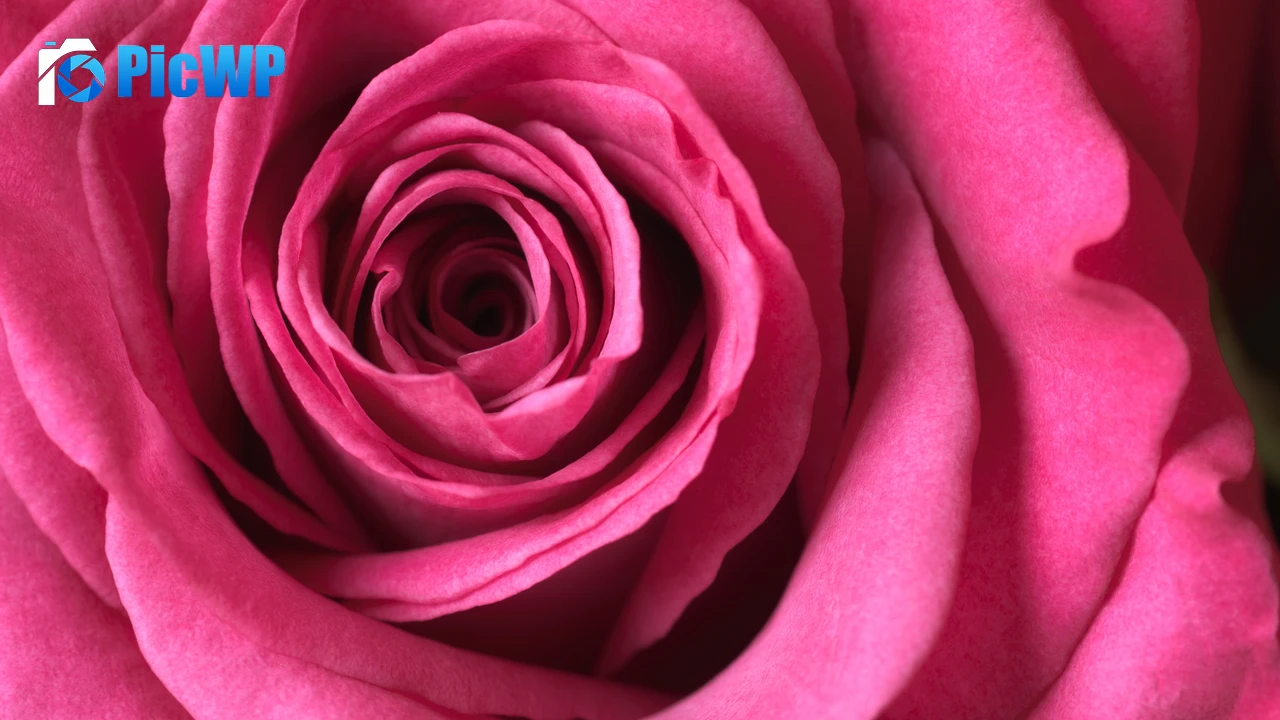 Pink rose Macro 4K PC Wallpaper