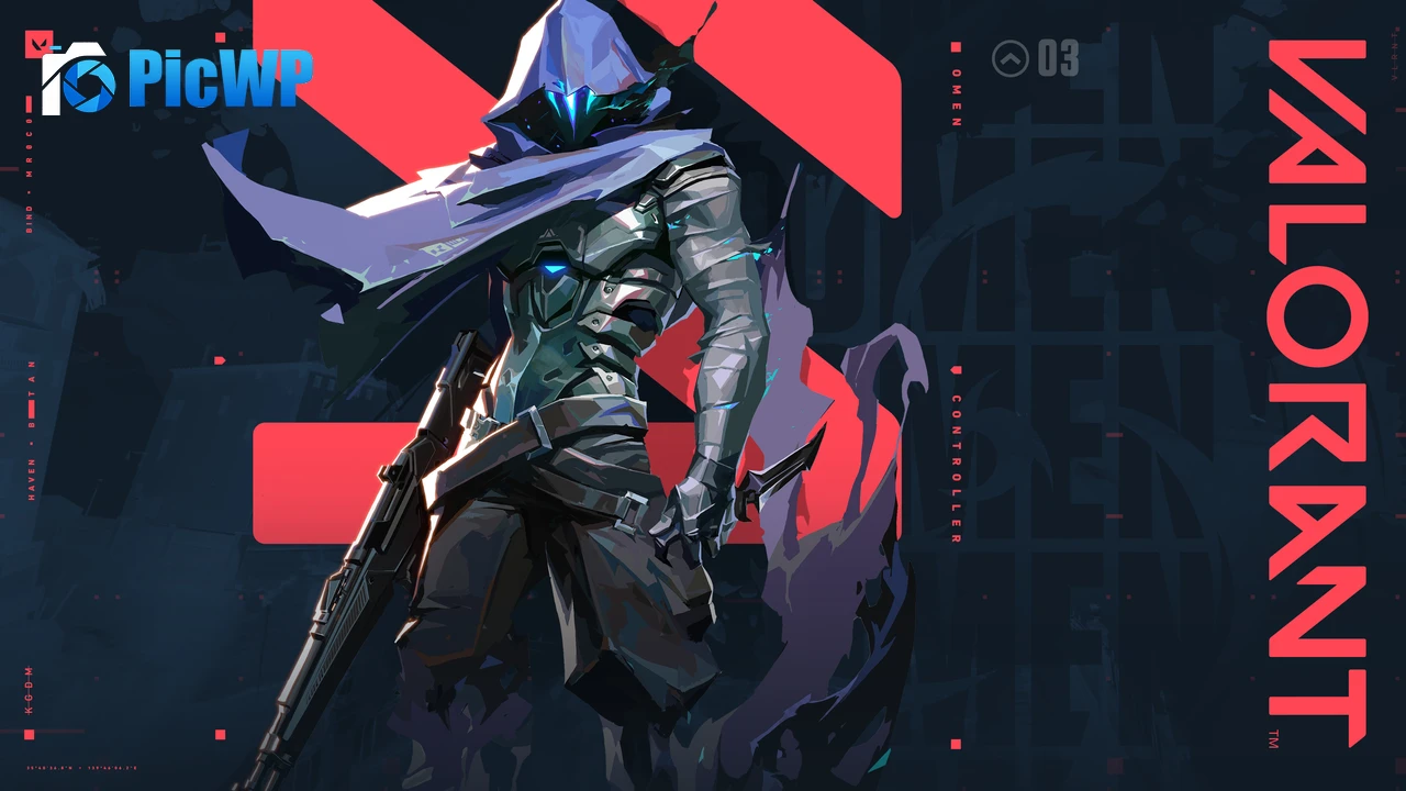 Omen Valorant 4K PC Wallpaper