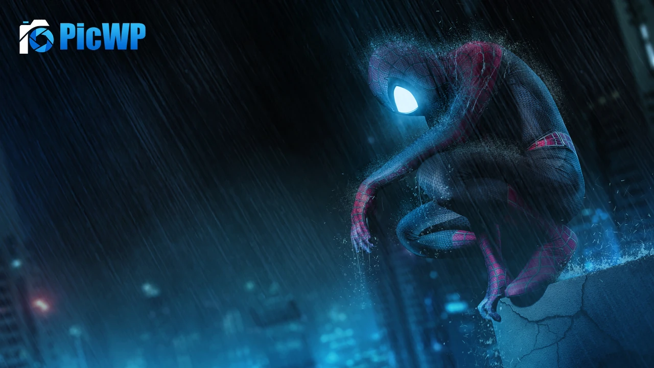 Spider-Man Neon 4K PC Wallpaper