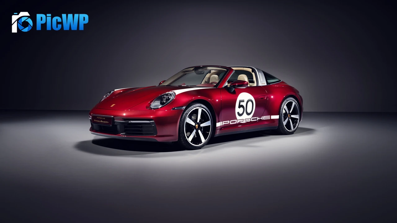Porsche 911 Targa 4S Heritage Edition 4K PC Wallpaper