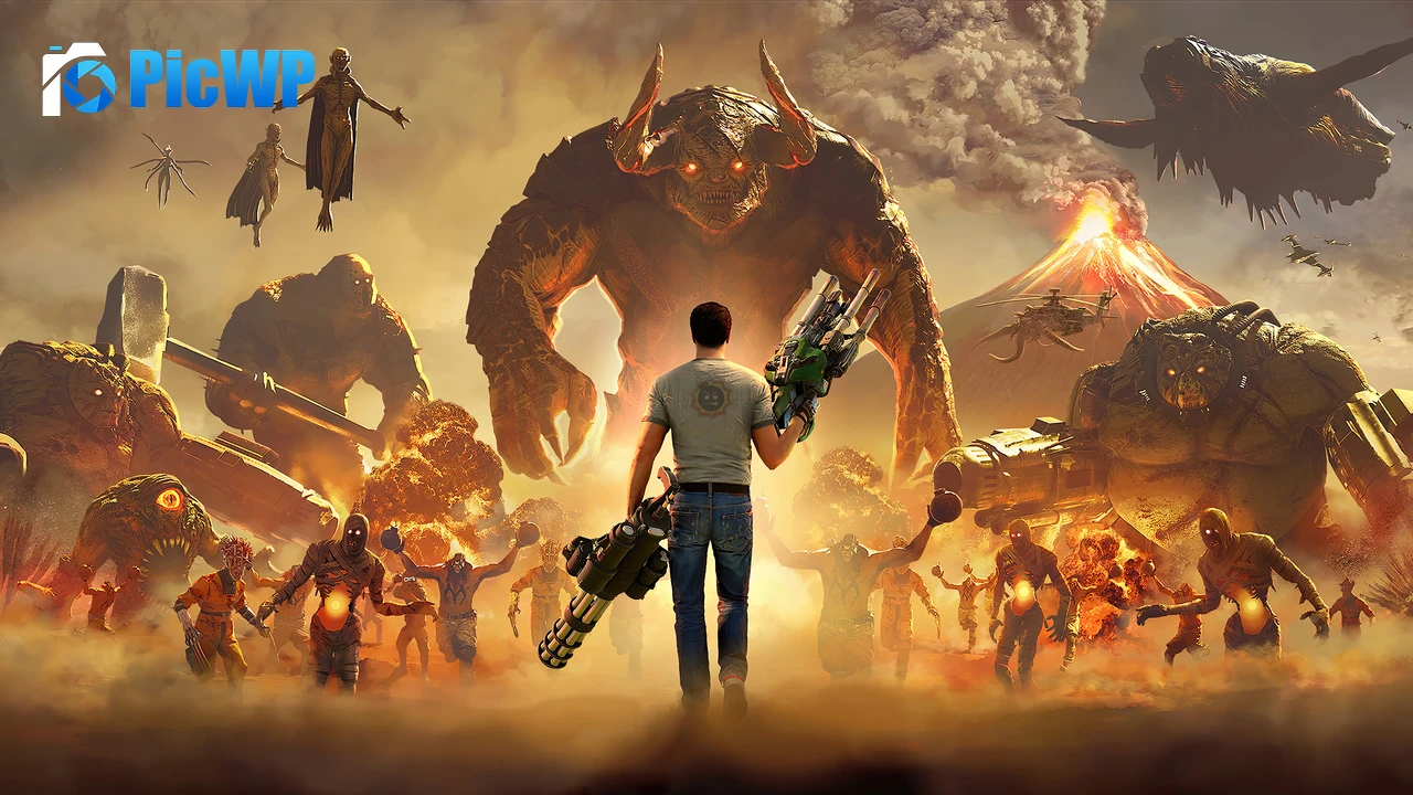Serious Sam 4 2020 Games 4K PC Wallpaper
