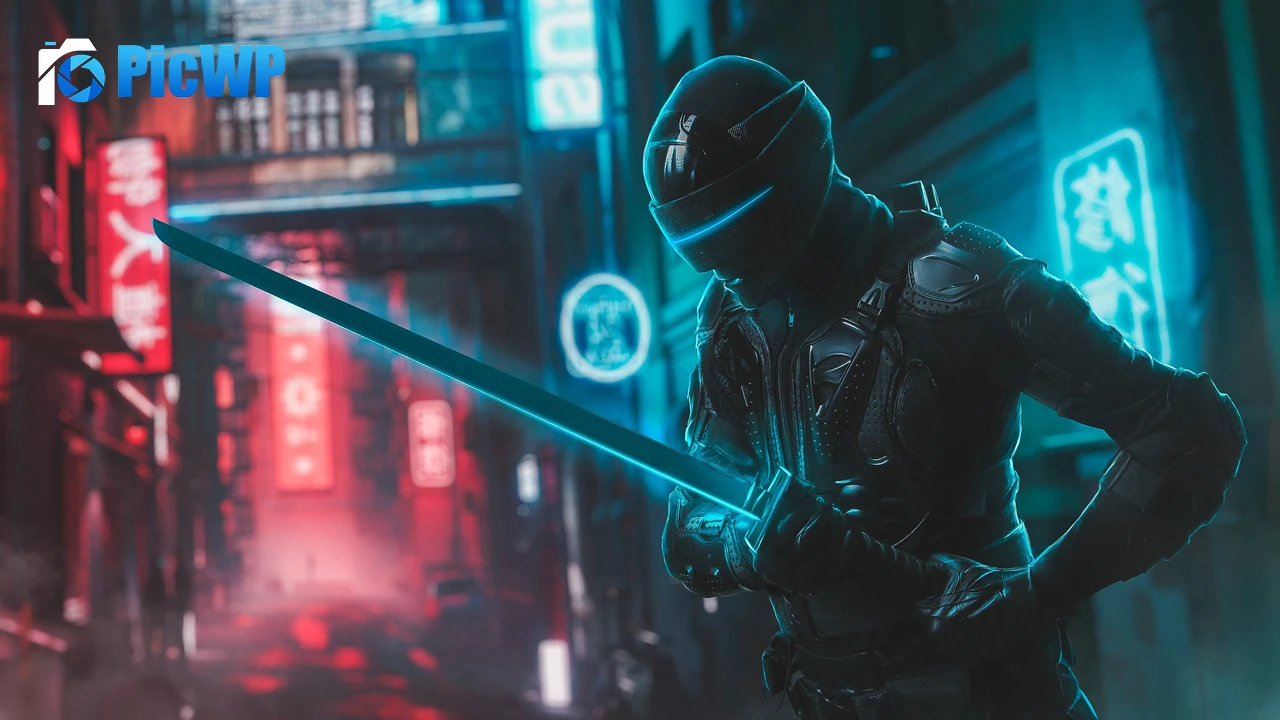 Snake Eyes Katana 4K PC Wallpaper