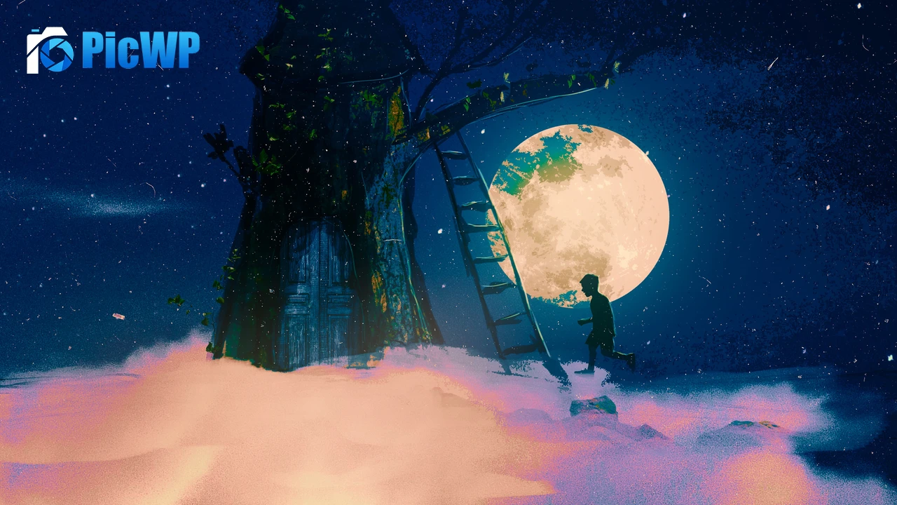 Tree house Dream 4K PC Wallpaper
