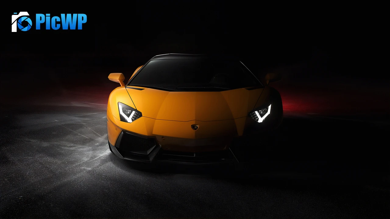 Lamborghini Aventador Yellow cars 4K PC Wallpaper