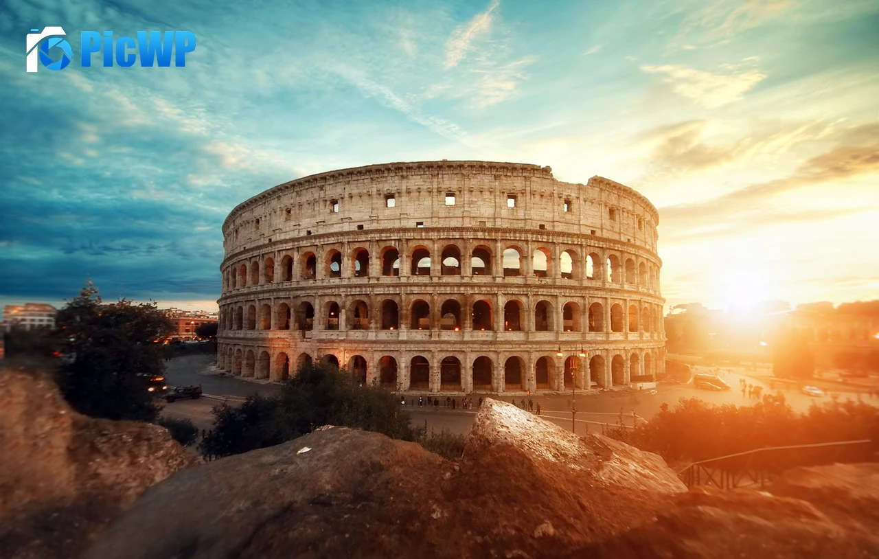 Colosseum Amphitheater 4K PC Wallpaper