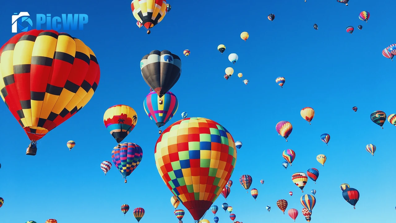 Hot air balloons Festival 4K PC Wallpaper