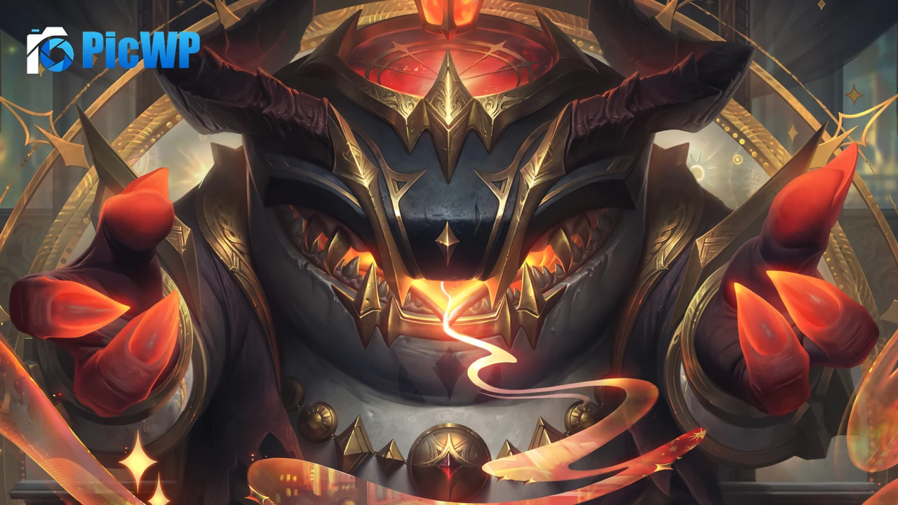 Arcana Tahm Kench League of Legends 4K PC Wallpaper