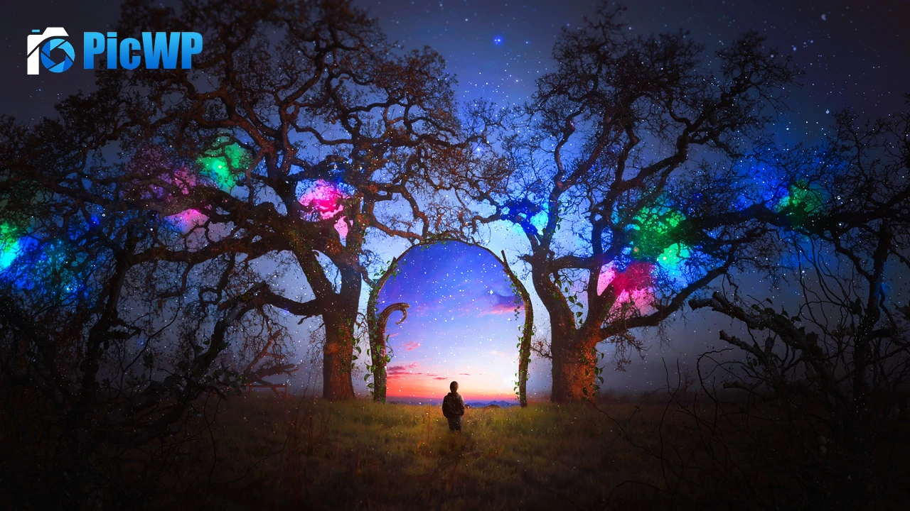 Surreal Portal 4K PC Wallpaper