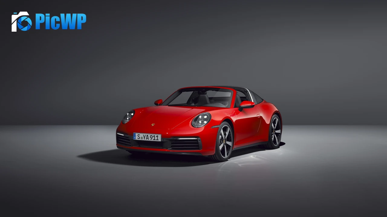 Porsche 911 Targa 4 2020 4K PC Wallpaper