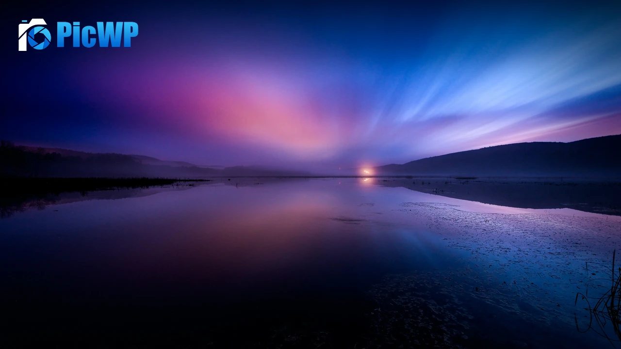 Aurora Borealis Landscape 4K PC Wallpaper