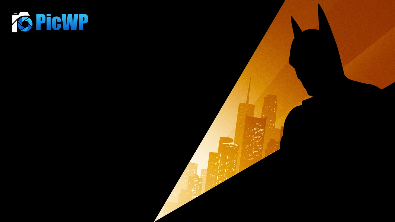 Batman Silhouette 4K PC Wallpaper