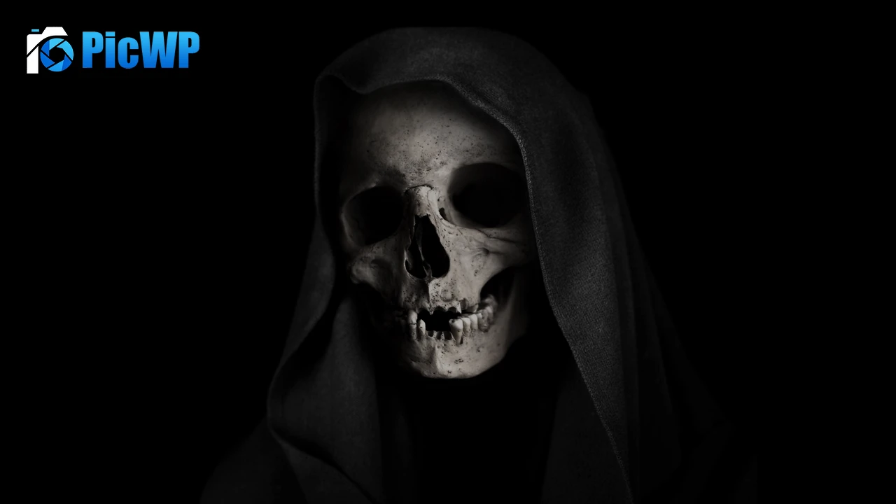 Grim Reaper Skull 4K PC Wallpaper