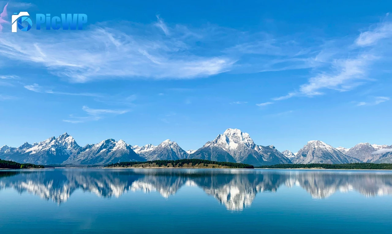 Grand Teton National Park Mountains 4K PC Wallpaper