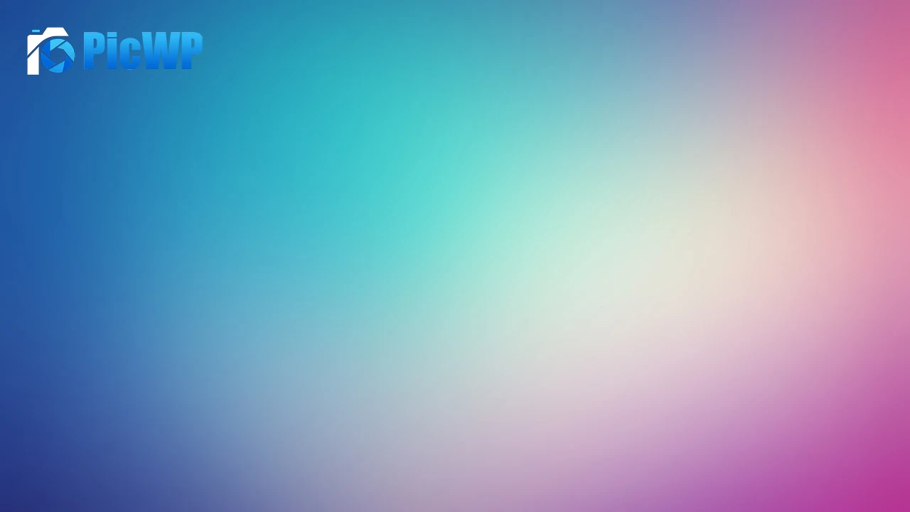 Colorful Blue 4K PC Wallpaper